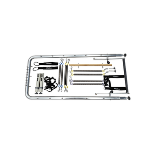 The Best in the Adjustable Footbar Reformer White <b>Aluminum</b> <b>Tower</b> Trapeze Home Use Eleven-AB-RE007 White <b>Aluminum</b> Reformer <b>Tower</b> - Product Image 4