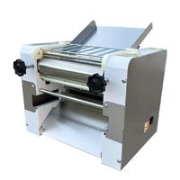 Laminoir semi-automatique de haute qualité pour pâte feuilletée, en acier inoxydable, pour boulangerie, pâtes, nouilles, pains vapeur, pétrissage de farine, usage sur comptoir