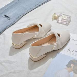 Mary Jane 2025ฤดูร้อนของผู้หญิง, รองเท้าส้นตึกรองเท้าเดี่ยวส้นหนาพื้นรองเท้าเนื้อนุ่มออกแบบให้เข้ากันกับกระโปรงกระดาษห้องน้ำสไตล์ฝรั่งเศส - Product Image 3