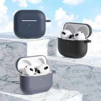 Fournisseur IDEAL, vente en gros de coques d'écouteurs en silicone originales, étuis souples pour Apple Airpods 4 3 2 1 Pro 1 2 3