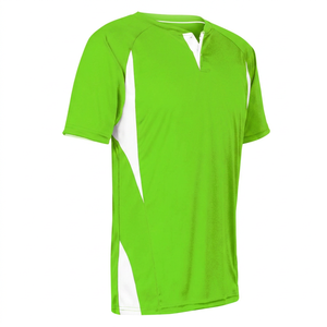 Maillot de baseball personnalisé tendance pour hommes et femmes, style streetwear oversize, uniforme d'équipe brodé et cousu, respirant, manches courtes, nom et numéro - Product Image 3
