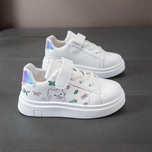 Chaussures décontractées pour bébés, enfants et adolescents, chaussures de sport en cuir décontractées pour enfants, vente en gros - Product Image 1