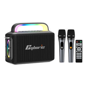 Cyboris X13 Rainbow K-Song 2.0 canale Home Theatre altoparlante 300W batteria ad alta potenza IPX4 impermeabile RGB LED - Product Image 1