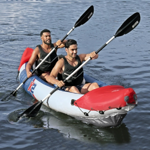Solaire Marine 2 ~ <span class=keywords><strong>3</strong></span> Personne Compétition Aviron Canoë Pliant <span class=keywords><strong>Gonflable</strong></span> Kayak De Pêche Rafting Bateau Récréatif Paddleboard - Product Image 5