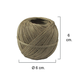 Filo di Canapa Bramante Lucidato N. 10 (bobine da 50 grammi) O/ 0,4 mm. - Product Image 3