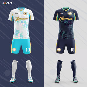 Contoh Gratis Pakaian Olahraga Pria Seragam Sepak Bola Anak-Anak Set Tim Kustom Jersey Sepak Bola Vintage Murah Berkualitas Tinggi - Product Image 1