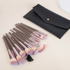 Set de Brochas de Maquillaje con Bolsa, 20 Piezas, Kit de Herramientas de Belleza Profesional para Base, <span class=keywords><strong>Sombra</strong></span> de Ojos y Rubor - Product Image 5