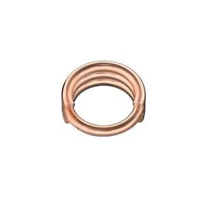 Anneau de nez en acier inoxydable à trois couches, géométrique, minimaliste, unisexe, bijoux de piercing corporel, cadeau - Product Image 3