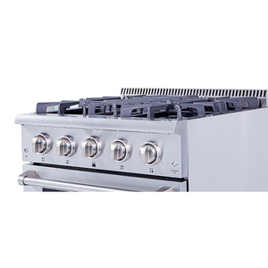 Gama <span class=keywords><strong>de</strong></span> <span class=keywords><strong>horno</strong></span> <span class=keywords><strong>eléctrico</strong></span> <span class=keywords><strong>de</strong></span> la serie pro, 30 pulgadas, con encimera <span class=keywords><strong>de</strong></span> <span class=keywords><strong>gas</strong></span> para el hogar - Product Image 5
