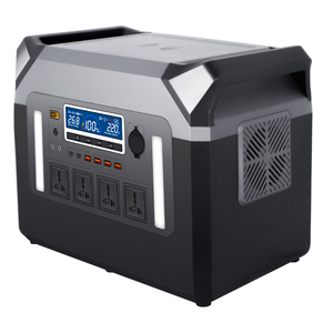 Station d'alimentation solaire portable 2000W, batteries au lithium, station d'alimentation solaire portable en watts - Product Image 3