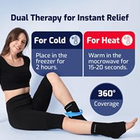 Manchon de compression réutilisable tendance produits chauds de haute qualité thérapie par le froid chaud cheville