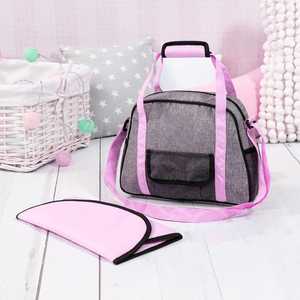 Ensemble de sacs pour poupées, accessoires pour couches lavables pour enfants, <span class=keywords><strong>sac</strong></span> à <span class=keywords><strong>langer</strong></span>, matelas à <span class=keywords><strong>langer</strong></span>, sangle d'épaule réglable, <span class=keywords><strong>sac</strong></span> à bandoulière pour grands enfants - Product Image 2