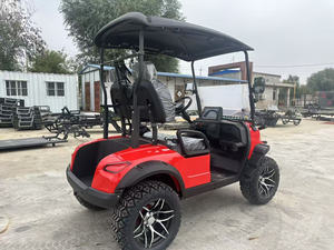 Voiturette de <span class=keywords><strong>golf</strong></span> électrique 2 places 60V avec châssis en acier, véhicule de patrouille certifié GCC pour le tourisme et la sécurité sur les campus - Product Image 3