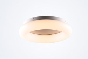 Lámpara de techo LED minimalista, redonda y cuadrada, de montaje empotrado para dormitorio, iluminación interior, de aluminio y acrílico, de montaje en superficie. - Product Image 4