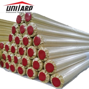 Bâche en PVC 630 g/m² ivoire clair, membrane de protection, tissu enduit, rouleau de bâche pour couvertures de remorques - Product Image 5