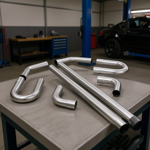 Kit de sistema de escape tuning de 8 piezas con unión deslizante de fácil instalación para actualización de modelos D0100HRIB1P - Product Image 2