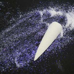 Poudre à ongles chromée holographique noire et blanche <span class=keywords><strong>effet</strong></span> <span class=keywords><strong>sucre</strong></span> brillant 10g pour la décoration de manucure - Product Image 5
