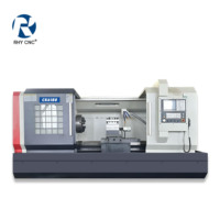 Torno CNC de Cama Plana de Alta Resistencia CK6180, 800 mm de Diámetro de Torneado, Alta Rigidez, Control GSK, Máquina de Torneado Horizontal, Configuración Personalizada