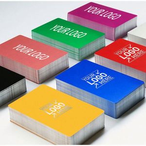 Plaque signalétique en aluminium gravée au laser en gros, carte de visite personnalisée avec logo, carte de visite publicitaire en métal - Product Image 1