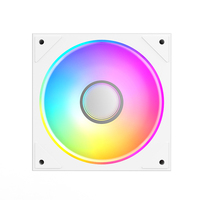 Ventilateur de boîtier PC ARGB 5V à refroidissement silencieux avec contrôle PWM Modes d'éclairage personnalisables à haut débit d'air pour les plates-formes de jeu professionnelles