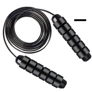Corde à sauter rapide en fil d'acier, réglable, pour l'exercice, le fitness, l'entraînement sportif à domicile - Product Image 3