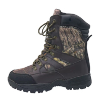 Bottes de neige pour homme YL630, mi-mollet, thermiques, antidérapantes, imperméables, camouflage, pour la chasse