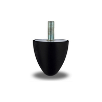 Amortisseur conique en caoutchouc HUALI, support anti-vibration, isolateur de vibrations pour générateur, compresseur, pompe industrielle