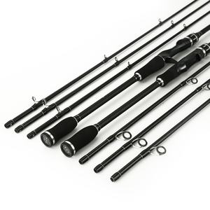 <span class=keywords><strong>Combo</strong></span> de Caña de Pescar de Carbono 3 en 1 Versátil al por Mayor para Carpa y Lubina, Acción ML/M/MH, Potencia Súper Fuerte, Modelo de Spinning/<span class=keywords><strong>Casting</strong></span> - Product Image 2