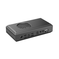 Q51251AI AI Edge Computing Mini PC Intel Core I5 12450H MXM GPU Expansión Dual 2,5G LAN Refrigeración activa Computadora industrial