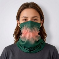 Balaclava personnalisée imprimée pour l'extérieur - Coupe-vent, séchage rapide, tricot extensible 100% polyester, personnalisable