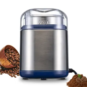 Kitchen Easy On/Off Stainless Steel Blade Mini Electric Coffee Grinder Perfect for Espresso Herbs Spices Nuts Grain Mills