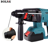 Kit combiné 18 V personnalisé en usine, outils de construction sans fil avec moteur sans balais, perceuse à main, coffret rigide