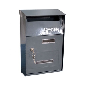 Buzón europeo AJF, buzón de acero de alta seguridad <span class=keywords><strong>con</strong></span> cerradura, buzón de correos tipo jardín para Villa, entrega segura directa de fábrica - Product Image 2