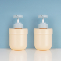 Bouteille de crème pour les mains vide de 300 ml contenant de lotion pour le corps de conception unique emballage de bouteille de shampooing personnalisé de 10 oz