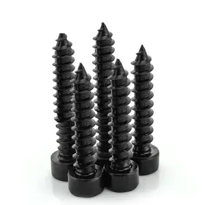 Non-knurled Cup Head Allen Hex Socket Screw Self Tapping Screw