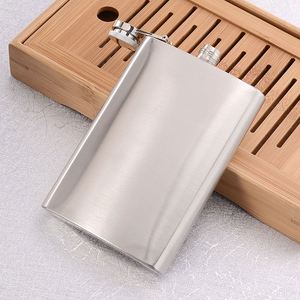 Custom 2 4 6 8Oz Alcohol Flask Male Whisky Wine Pot Bottle Portable <b>Pocket</b> Box Set Outdoor Stainless Steel Hip Flasks - Product Image 6