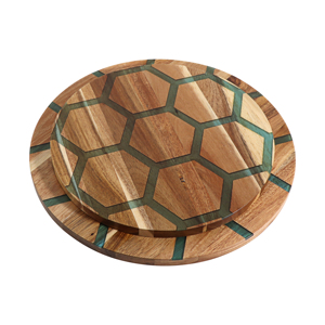 <span class=keywords><strong>Planche</strong></span> à fromage rectangulaire <span class=keywords><strong>personnalisable</strong></span> en bois et résine, <span class=keywords><strong>planche</strong></span> à charcuterie en résine époxy, <span class=keywords><strong>planche</strong></span> à découper en résine époxy pour la cuisine - Product Image 2