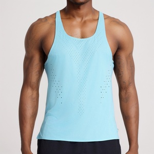 เสื้อกล้ามออกกำลังกายผู้ชาย ระบายอากาศดี เหมาะสำหรับฟิตเนส วิ่ง และสวมใส่ลำลอง ขายส่งเสื้อผ้ากีฬา - Product Image 2