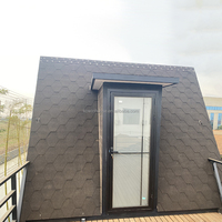 Chalet de luxe à structure triangulaire/Petite maison/Maison triangulaire Panneau sandwich Une maison à ossature à vivre