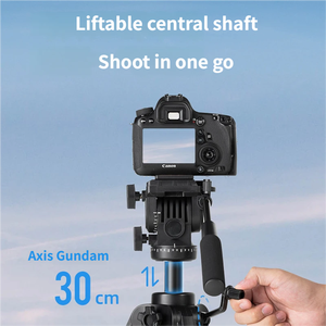 ขาตั้งกล้องพกพา 360 องศา °   ขาตั้งกล้องอลูมิเนียมอัลลอยแบบพับได้สำหรับถ่ายภาพพาโนรามา หมุนได้ ใช้กับโทรศัพท์มือถือ กล้องวิดีโอ ถ่ายวิดีโอบล็อก และถ่ายภาพ - Product Image 4