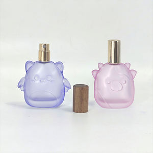 Botella de <span class=keywords><strong>Perfume</strong></span> de Vidrio de 30 ml, Multicolor, Personalizable, con Diseño de Monstruo Adorable, Pulverizador y Diseño Serigrafiado - Product Image 3