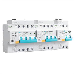 Tuya 2P 3P 4P WIFI Disyuntor RCBO MCB Smart Life <span class=keywords><strong>Timer</strong></span> Control remoto <span class=keywords><strong>Interruptor</strong></span> inalámbrico automático <span class=keywords><strong>Interruptor</strong></span> de cierre - Product Image 1