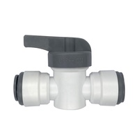 Raccord de tuyau enfichable DMfit 6mm 12mm T connecteur de tuyau d'eau froide et de purificateur d'eau à trois voies pour RV