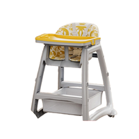 Chaise de salle à manger multifonctionnelle de grande hauteur pour enfants et bébés siège de table de restaurant domestique chaise en plastique de grande marque
