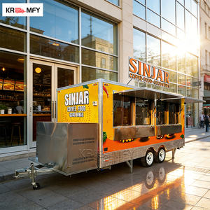 Carrito de Café Móvil Personalizado, Remolque de Comida Rápida con Cocina Completa para Pollo Frito, BBQ y Hot Dogs - Product Image 6