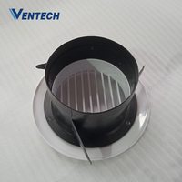 Ventech VDV-A3 – Diffuseur de retour d'air circulaire moderne en plastique pour plafond, pour système de ventilation CVC