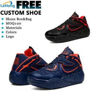 Chaussures de <span class=keywords><strong>basket</strong></span>-ball respirantes en maille souple avec semelle à haute adhérence, design léger pour le jeu en intérieur/extérieur - Product Image 1