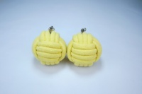 Cordes en aramide durables pour Fire Poi, brûleurs de type Monkey Fist extra larges avec chaîne torsadée pour spectacles et danse flamboyants