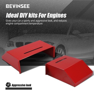Entradas de Aire Frío BEVINSEE E8X para Motores BMW N43 <span class=keywords><strong>N47</strong></span> E81 E82 E87 E88 4 Cilindros 116i 118i 120i <span class=keywords><strong>123d</strong></span> 2004-2012 - Product Image 3