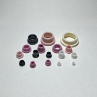 Guide-câble en céramique industrielle multi-spécifications, matériau en alumine, pour le guidage des câbles électriques et des fibres